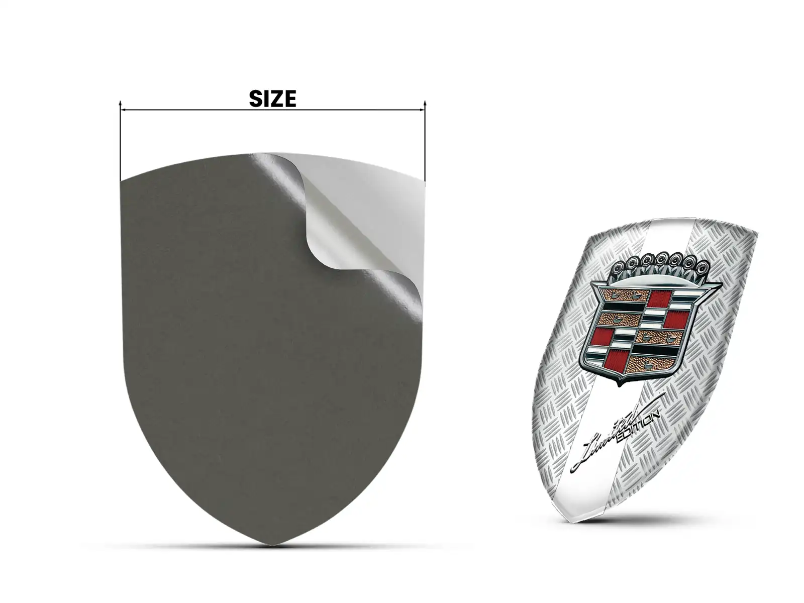 Cadillac Insignias Con Relieve Alta Calidad Profesional Personalizable ST